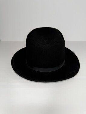 Country Gentleman Wool Felt Fedora – Black – Made in USA